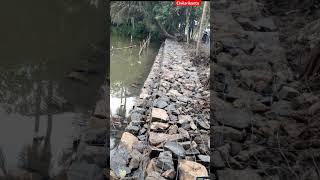 Boulder Sausage #civilengineering #roadconstruction #short #yt #youtubeshorts