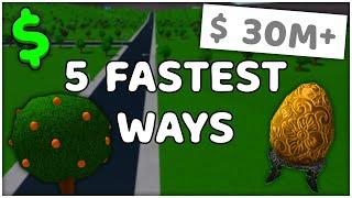 5 FASTEST Ways to get RICH On Bloxburg