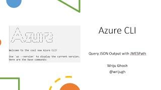 Azure CLI output filter using JMESPath
