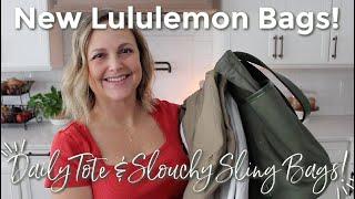 LULULEMON | NEW Bags!  Daily Pocket Tote, Slouchy Sling Bags & More! | GatorMOM