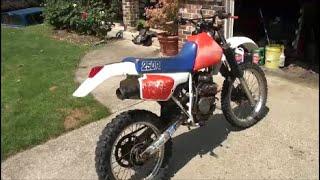 What is the BEST DIRTBIKE EVER MADE? 1987 HONDA XR 250R Walk around review LISTEN TO IT - REVIEW