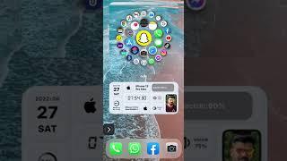 Quick apps style widget iphone