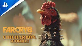 Far Cry 6: ¡Chicharrón, CORRE! - Tráiler CGI del GALLO MÁS PUNK | PlayStation España