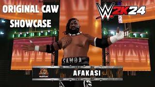 WWE2K24 CAW Showcase ||| AFAKASI