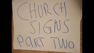 Church Signs Part Two