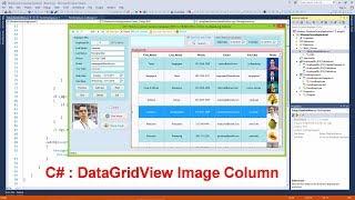 C# : How to Display Images in Cells of DataGridView from Access Database (Part 1/2)