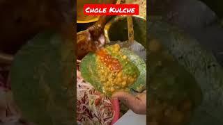 Patte wale Chole Kulche || Delhi street food  #shorts