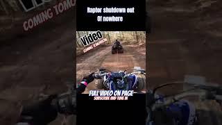 Raptor cut off while riding #yamaha #raptor660 #660 #700 #raptor #atv #sportquads #atlbikelife