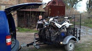 PIT BIKE покатуха с квадро-братьями ATV-adrenalin