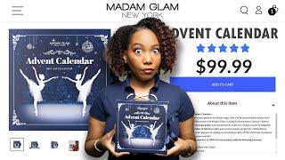 Trying Madam Glam Holiday Advent Calendar