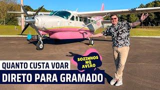 VOO EXCLUSIVO DE PORTO ALEGRE PARA GRAMADO E CANELA COM AZUL CONECTA A BORDO DO CESSNA GRAND CARAVAN