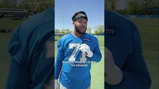 We asked the rooks where they'd like to vacation at ️ | Detroit #Lions #shorts