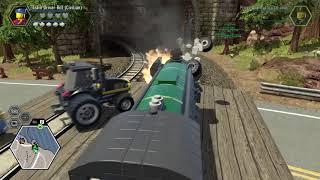 Trains, boats and helicopters in Lego city undercover