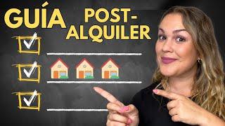 Checklist Tras Alquilar tu Vivienda