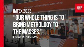 RENISHAW showcase in-process inspection and automation solutions at IMTEX 2023