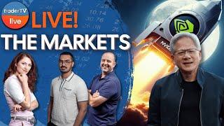 All Eyes on $NVDA Earnings Tonight  FOMC Minutes Ahead  | Live Trading May 28