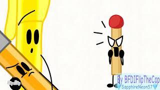 *CRINGE WARNING* What we can do with a Pencil (BFDI x Oc Animation)