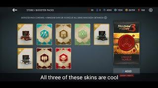 Buying the skins pack - Shadow Fight 3