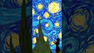 a girl with STARRY NIGHT × NADAANIYAN @herecda.arpita