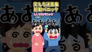 1.1 million views!! A collection of funny quotes ~Fetal movement panic~ [2ch-style creation] #sh...