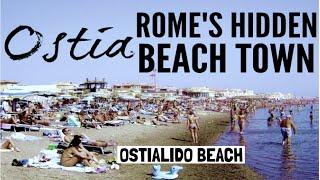 A DAY AT OSTIA BEACH-ROME #Vlog