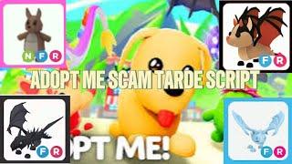 ADOPT ME WINTER ️️| TRADE SCAM SCRIPT + GIVEAWAY