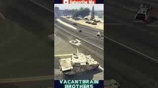 Took tank for the frenzy in GTA 5 #shorts #gamemoments #grandtheftauto #vacantbrainbrothers #pcgame