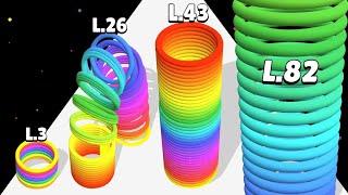 Slinky Hop | Toy Spring  - All Level Gameplay Android,iOS - NEW APK UPDATE