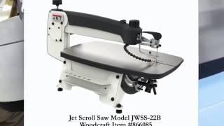 The JET Scroll Saw JWSS 22B with Kelly Jones   YouTube