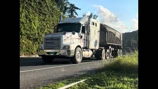 JAMAICAN TRUCKERS | IN ACTION | S1 EP1 | HEAVY HAULAGE UP HILL | LOUD JAKE BREAK