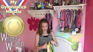 My Gymnastics Medals | New Bunk Bed! | Whitney Bjerken