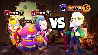 ТОПЫ РОССИИ VS 3 МОИХ ЛУЧШИХ ИГРОКА BRAWL STARS