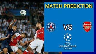 MATCH PREDICTION IN FTS 25 | ARSENAL - PSG | CHAMPIONS LEAGUE 