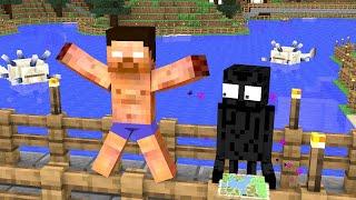 Search for treasure on the island (Minecraft Animation)