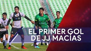 JJ Macías se estrena con Santos Laguna ¡Marcó un golazo!