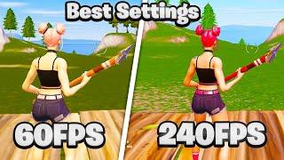 New BEST Settings in Fortnite OG Chapter 2! (FPS Boost & Reduce Input Delay)