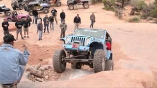 Rock Chucker 97 Jeep TJ during Jeep Safari with Skyjacker Suspension Lift Kit