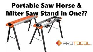 Combo Miter Stand/Saw Horse Review- By Protocol