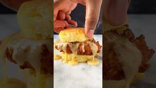 Whipped Honey Butter Chicken Biscuit | kingcooks