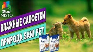 Влажные салфетки для кошек и собак Sani Pet | Обзор влажных салфеток | Sani Pet wet wipes review