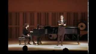 André Brégégère - Six Poèmes (2012, rev. 2014) - Sarah Brailey, soprano; Mirna Lekic, piano