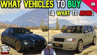 What Cars To BUY & What Cars To AVOID - MONEY FRONTS DLC