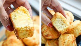 Keto Biscuits JUST 5 INGREDIENTS | Buttery Almond Flour Biscuits For Keto