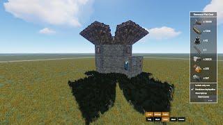 RUST- 2x2 SOLO/DUO/TRIO BASE DESIGN CHEAP TO BUILD