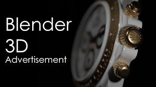 3D Rolex watch animation | Blender 2.93