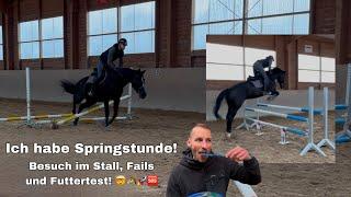 Springstunde mit Startschwierigkeiten 