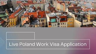 Poland Work Visa Application Live - Required Documents, Fixing Errors, Submitting Application 2025