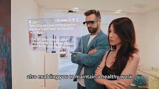 Virtual Reality Smart Glasses Multiple Languages Web Meeting Multifunctional #linkindescription