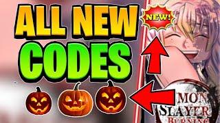  Halloween Event  DEMON SLAYER BURNING ASHES -  DEMON SLAYER BURNING ASHES CODES