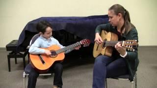 "Ode to Joy" - Thomas (6 year old) Rehearsal Dec. 8, 2014
